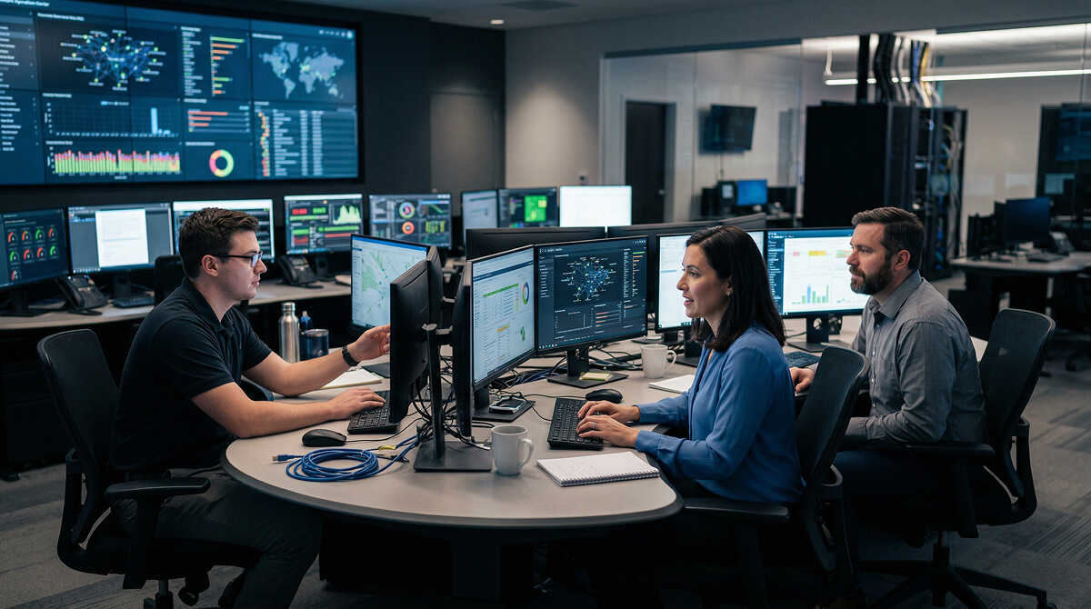 Support team monitoring infrastructure